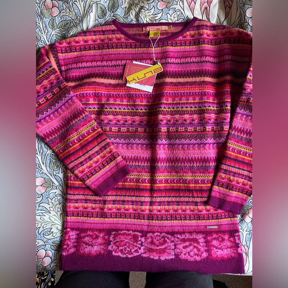 Kuna baby alpaca sweater NWT